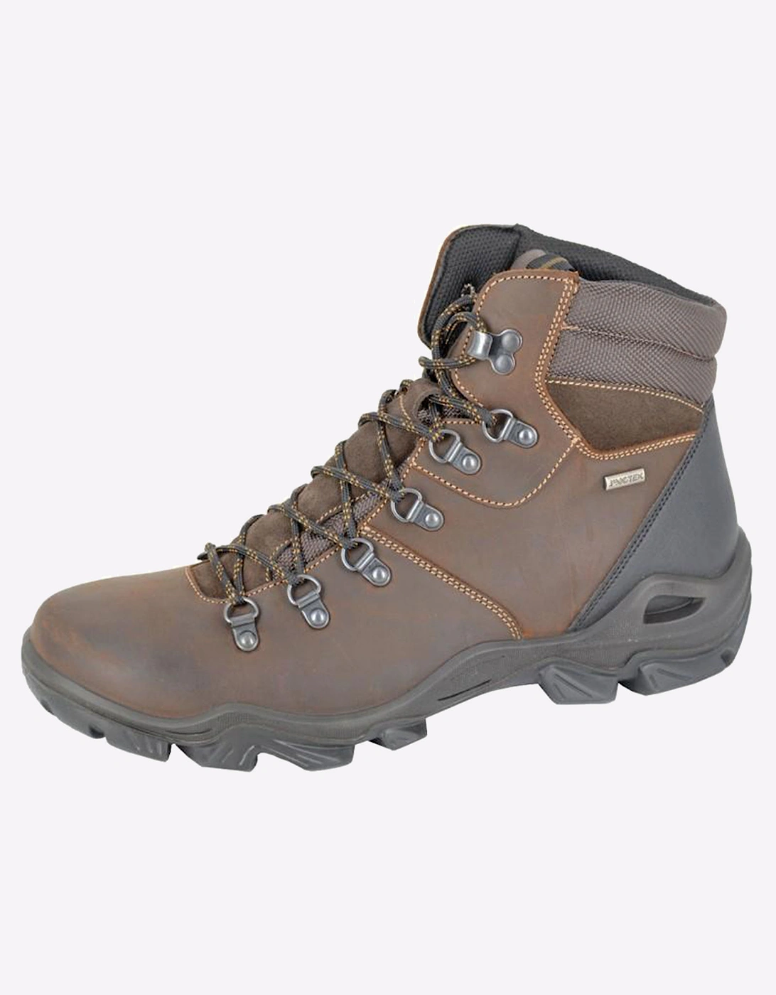 Imac Ontario Waterproof Mens Hiking Boots Dark Brown