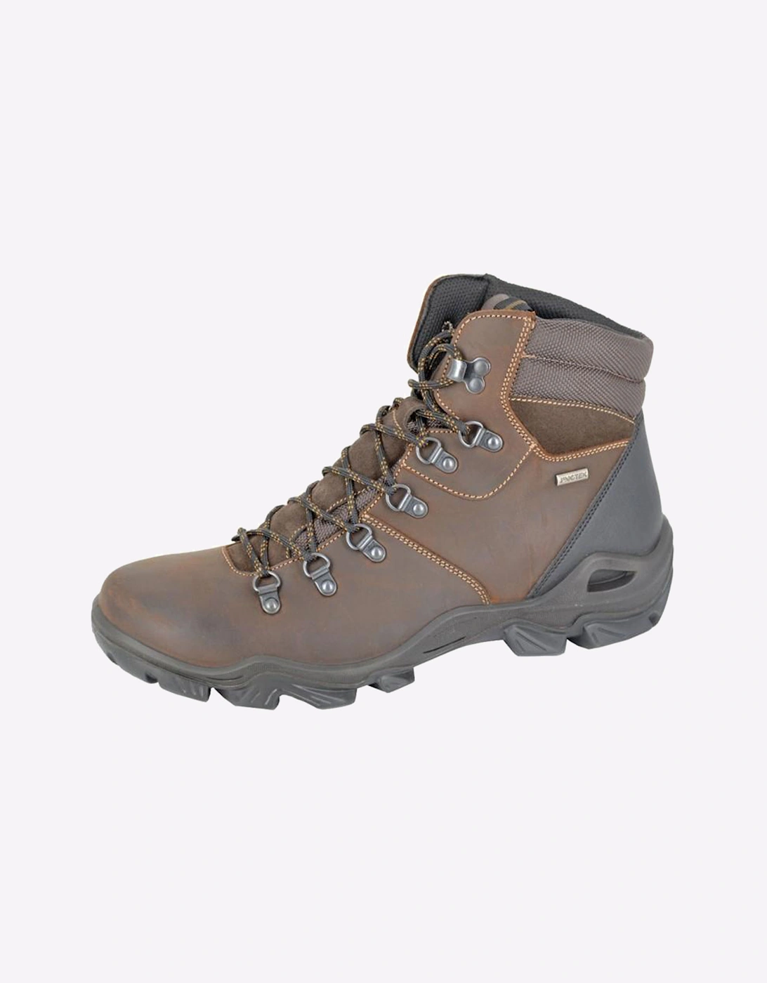 Imac Ontario Waterproof Mens Hiking Boots Dark Brown