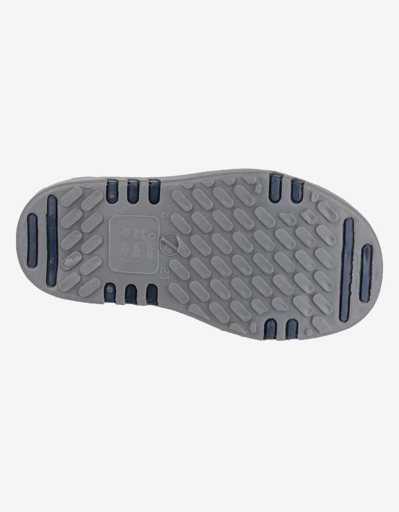 Dunlop Mini Elephant Waterproof Infants Wellingtons Blue / Grey