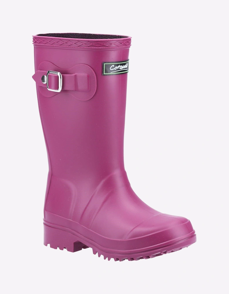 Cotswold Waterproof Buckingham Junior Wellington Berry