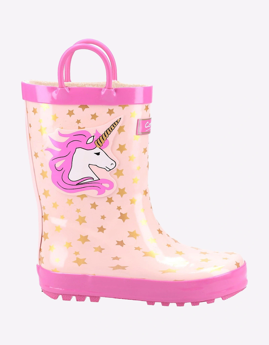 Cotswold Puddle Waterproof Wellington Junior Girls Unicorn