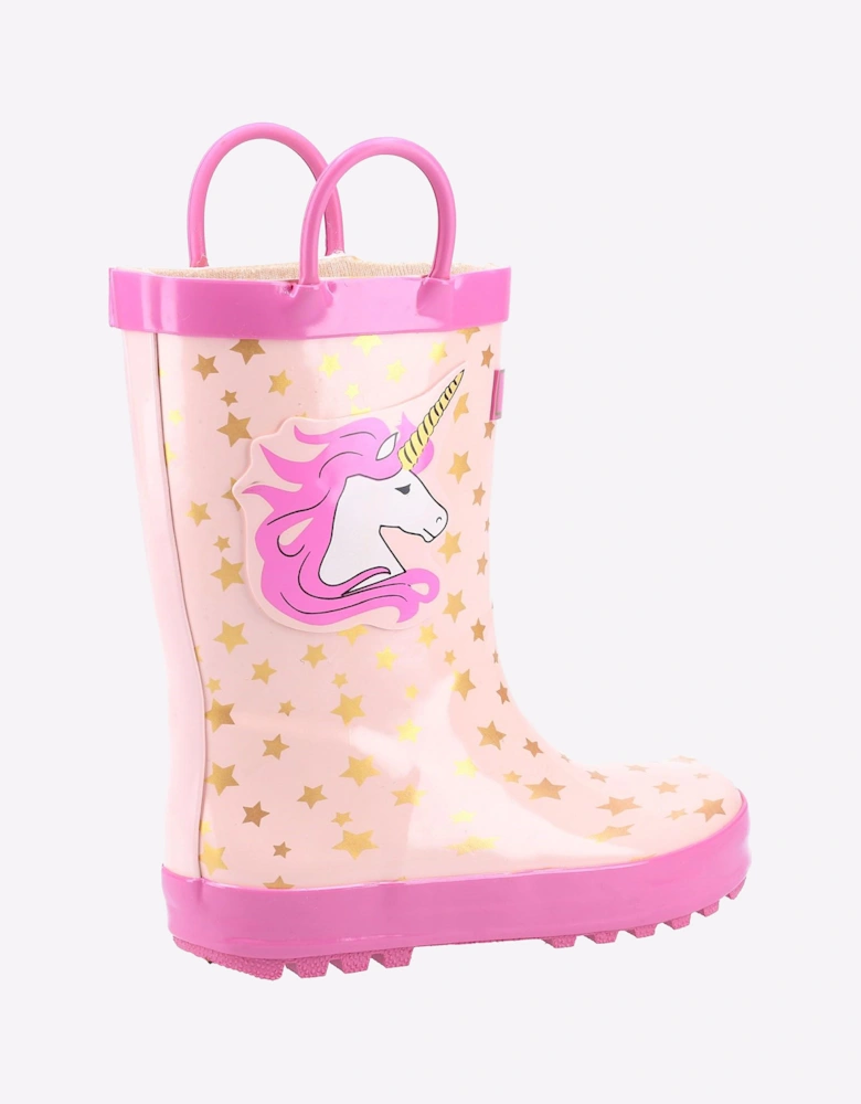 Cotswold Puddle Waterproof Wellington Junior Girls Unicorn