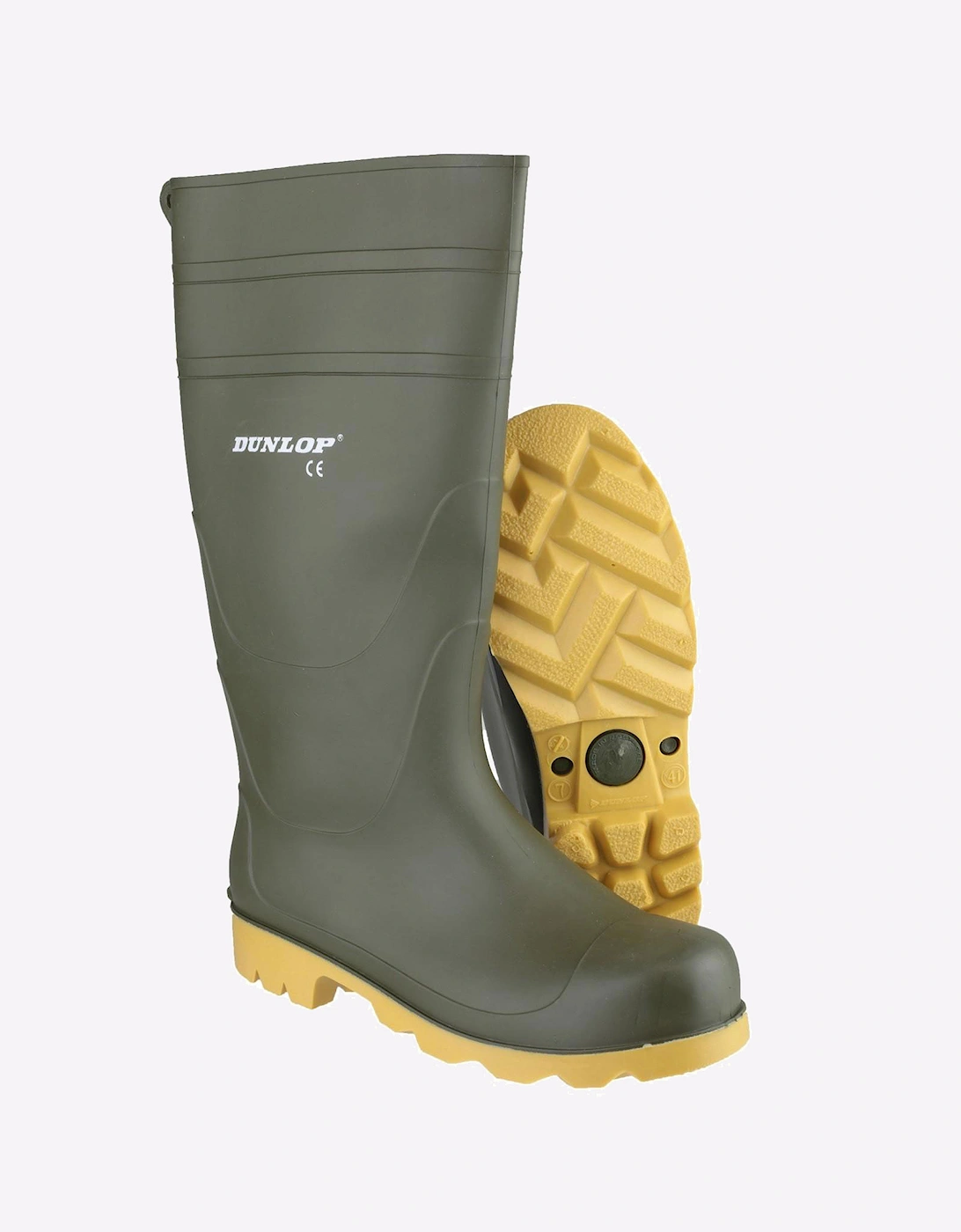 Dunlop Universal Wellington Mens Green
