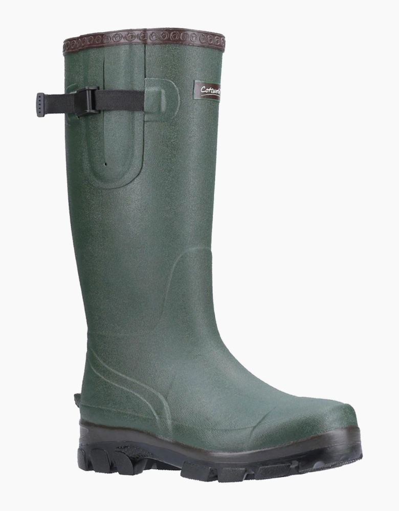 Cotswold Grange Buckle Fastening Wellington Boot Mens Green