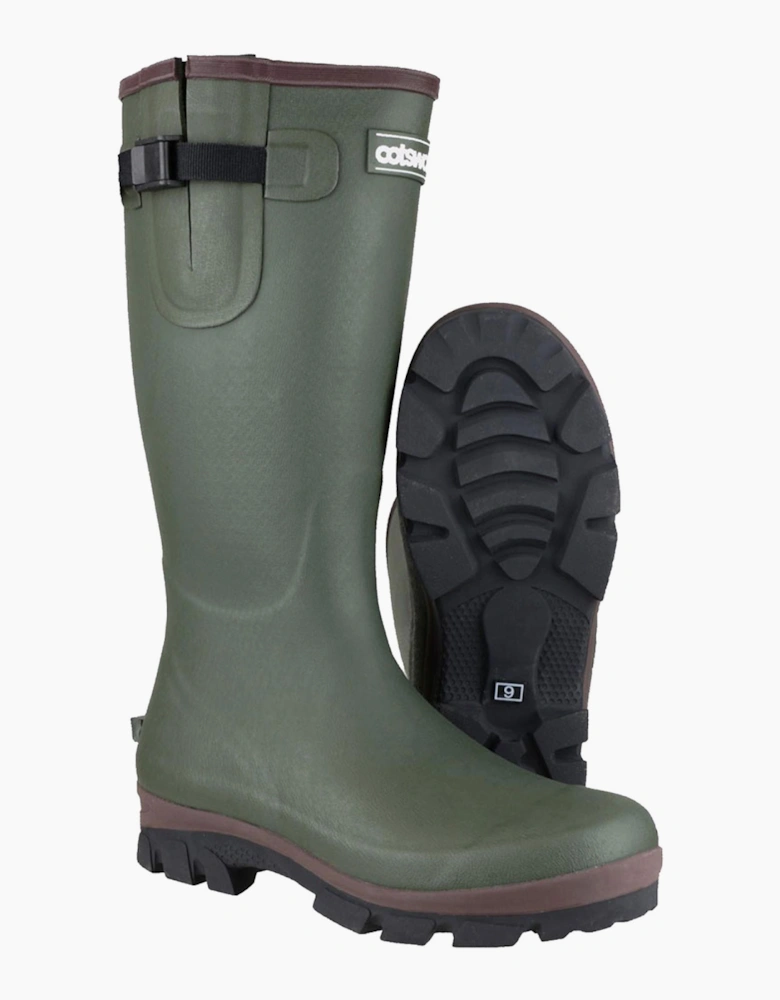 Cotswold Grange Buckle Fastening Wellington Boot Mens Green
