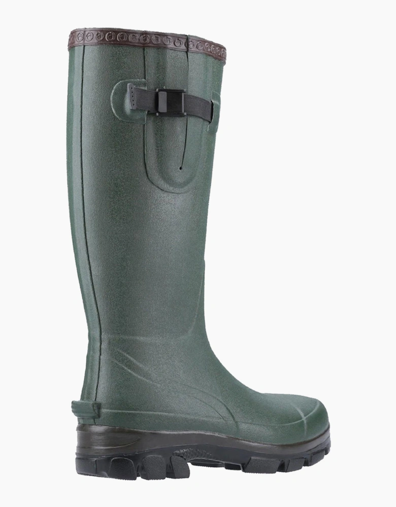 Cotswold Grange Buckle Fastening Wellington Boot Mens Green