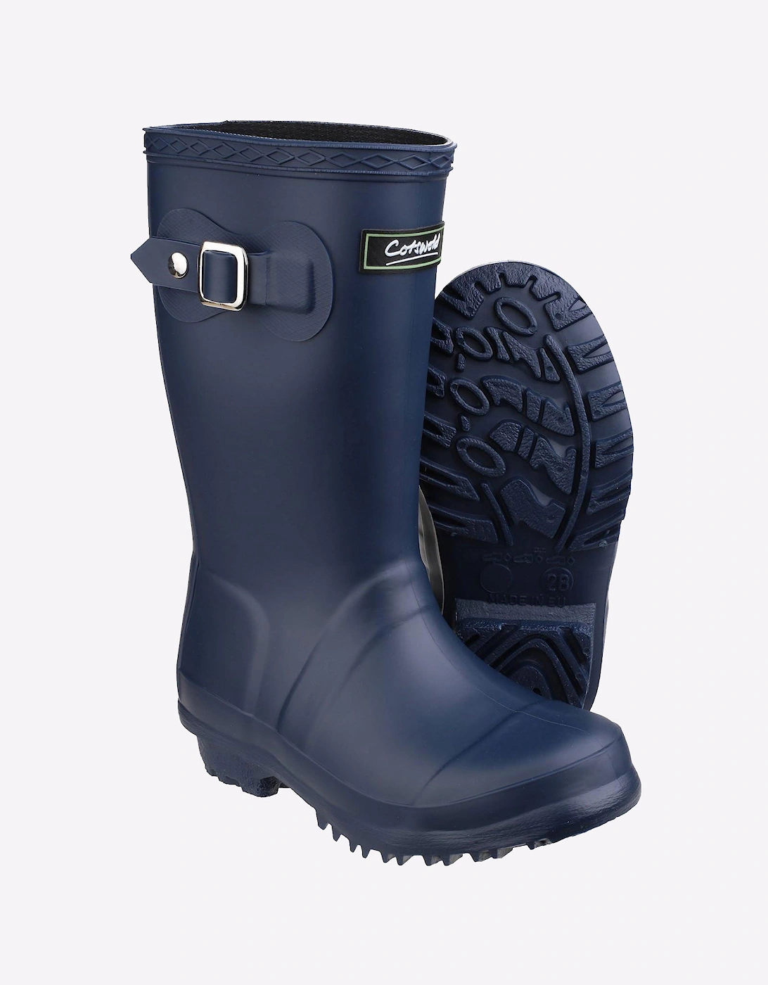 Cotswold Buckingham Waterproof Wellington Junior Boys Navy