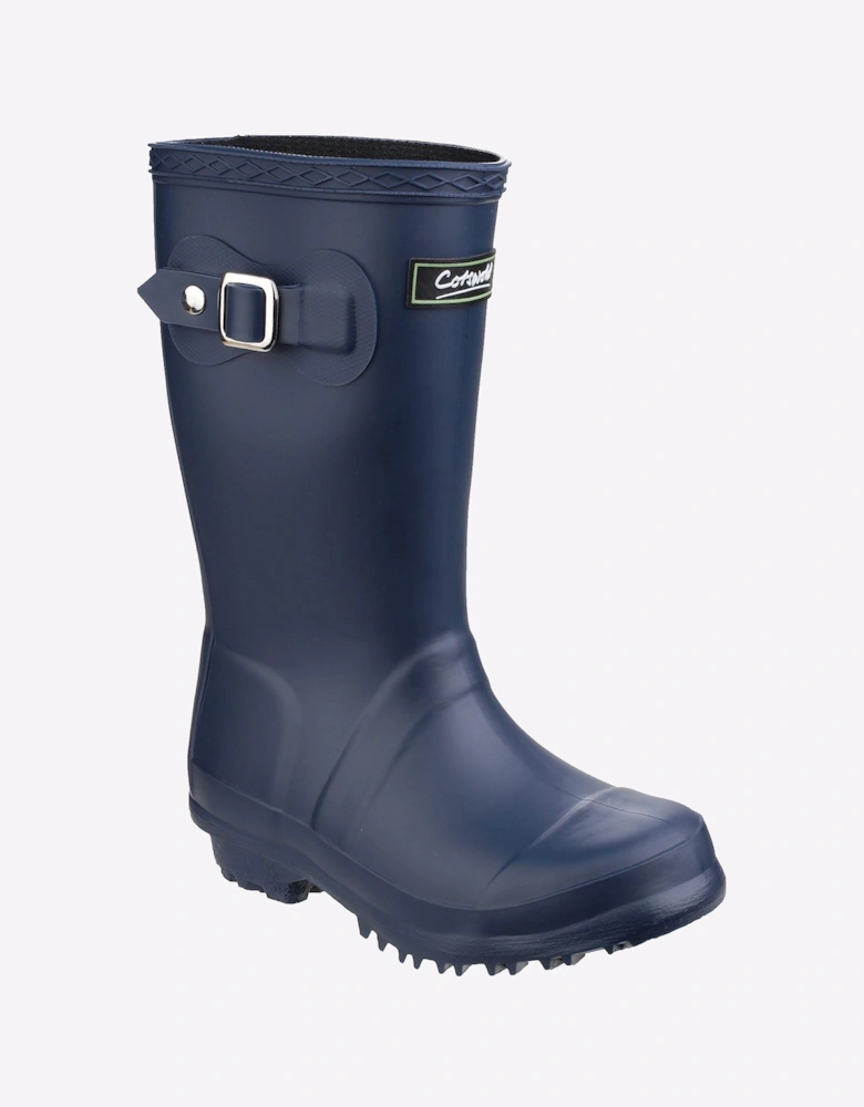 Cotswold Buckingham Waterproof Wellington Junior Boys Navy