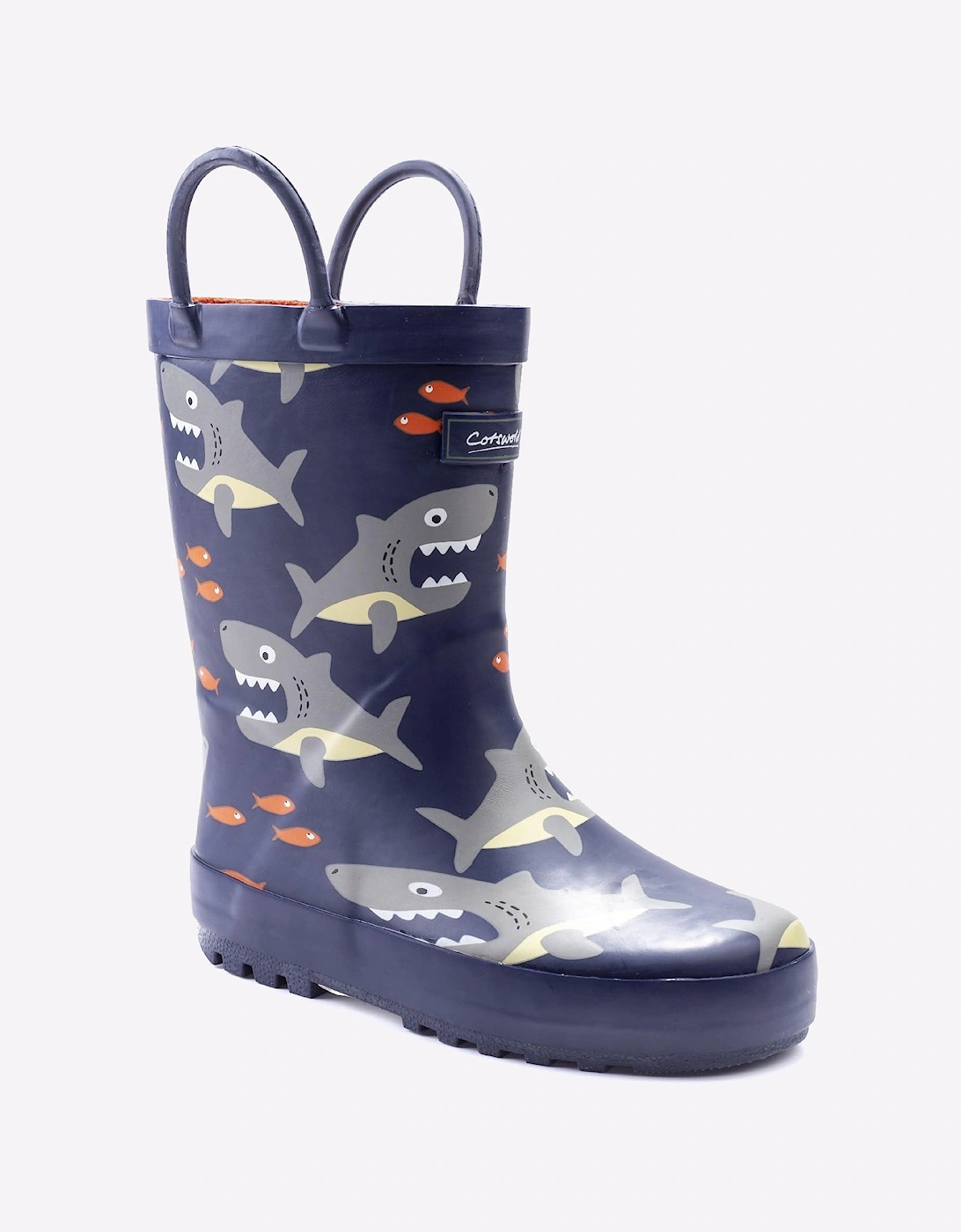 Cotswold Puddle Waterproof Wellington Junior Boys Blue