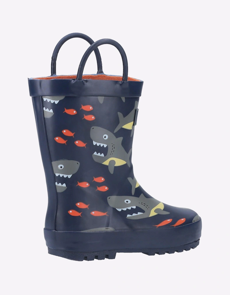 Cotswold Puddle Waterproof Wellington Junior Boys Blue