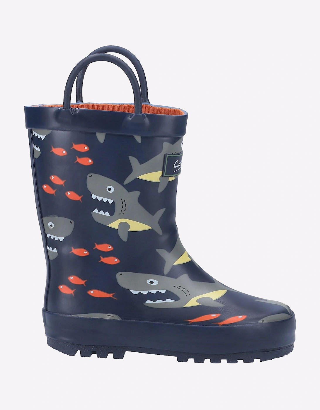 Cotswold Puddle Waterproof Wellington Junior Boys Blue