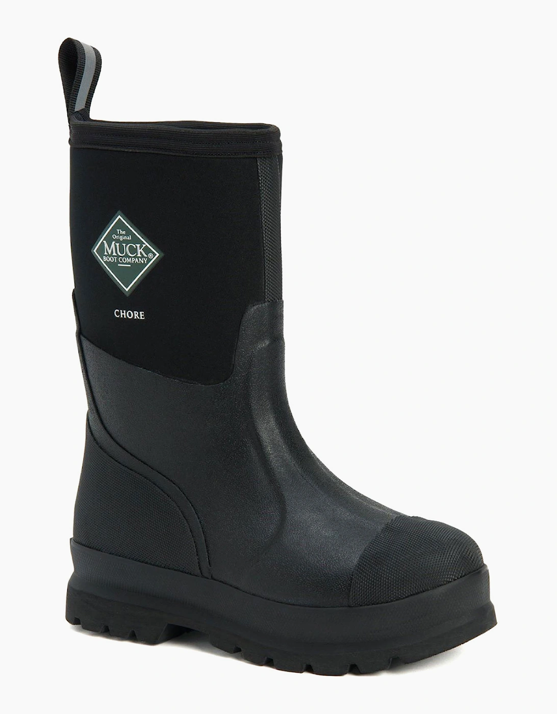Muck Boots Chore Classic Mid Patterned Unisex Black
