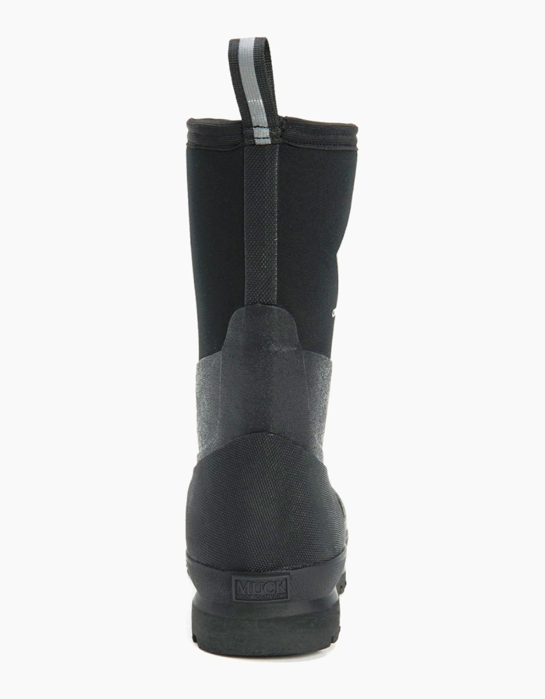 Muck Boots Chore Classic Mid Patterned Unisex Black