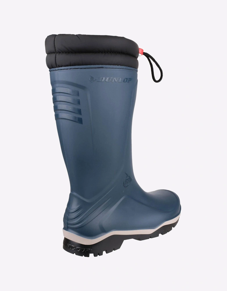 Dunlop Blizzard Waterproof Unisex Wellingtons Blue/black