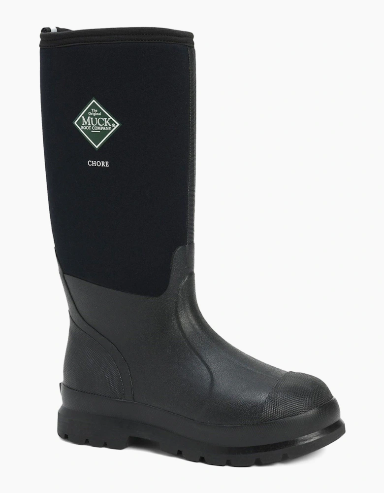 Muck Boots Chore Classic Hi Patterned Unisex Black
