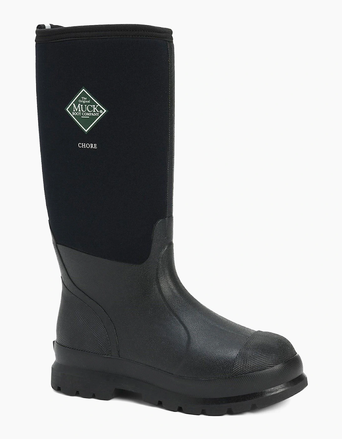 Muck Boots Chore Classic Hi Patterned Unisex Black