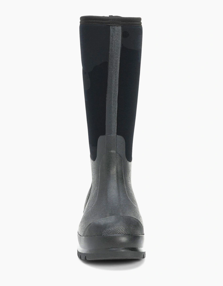 Muck Boots Chore Classic Hi Patterned Unisex Black