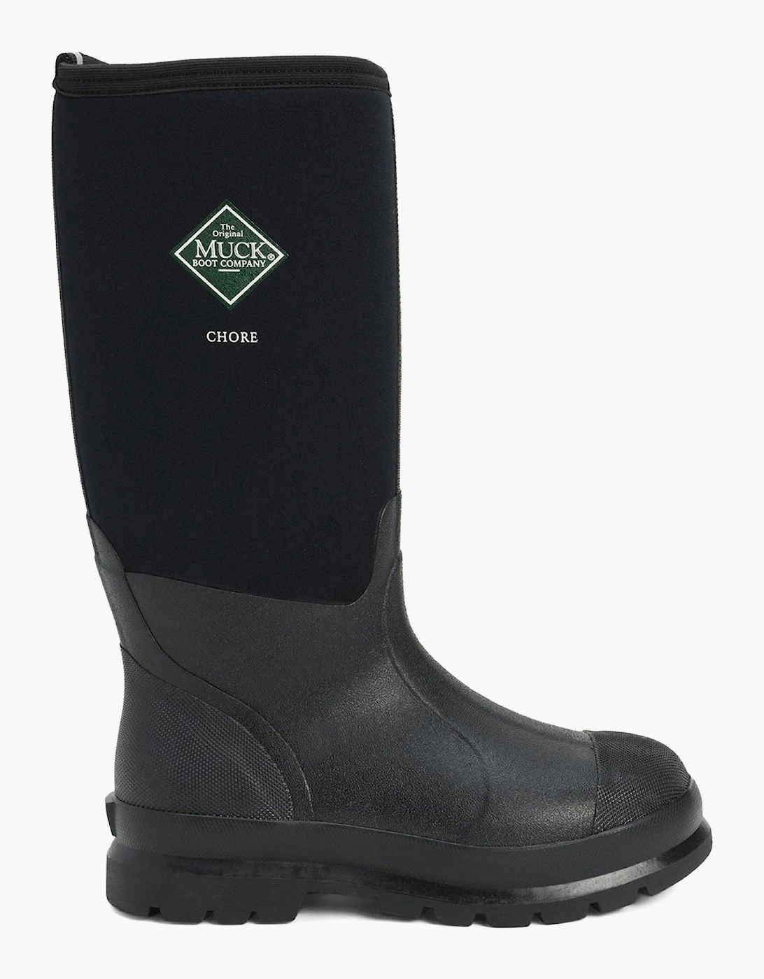 Muck Boots Chore Classic Hi Patterned Unisex Black