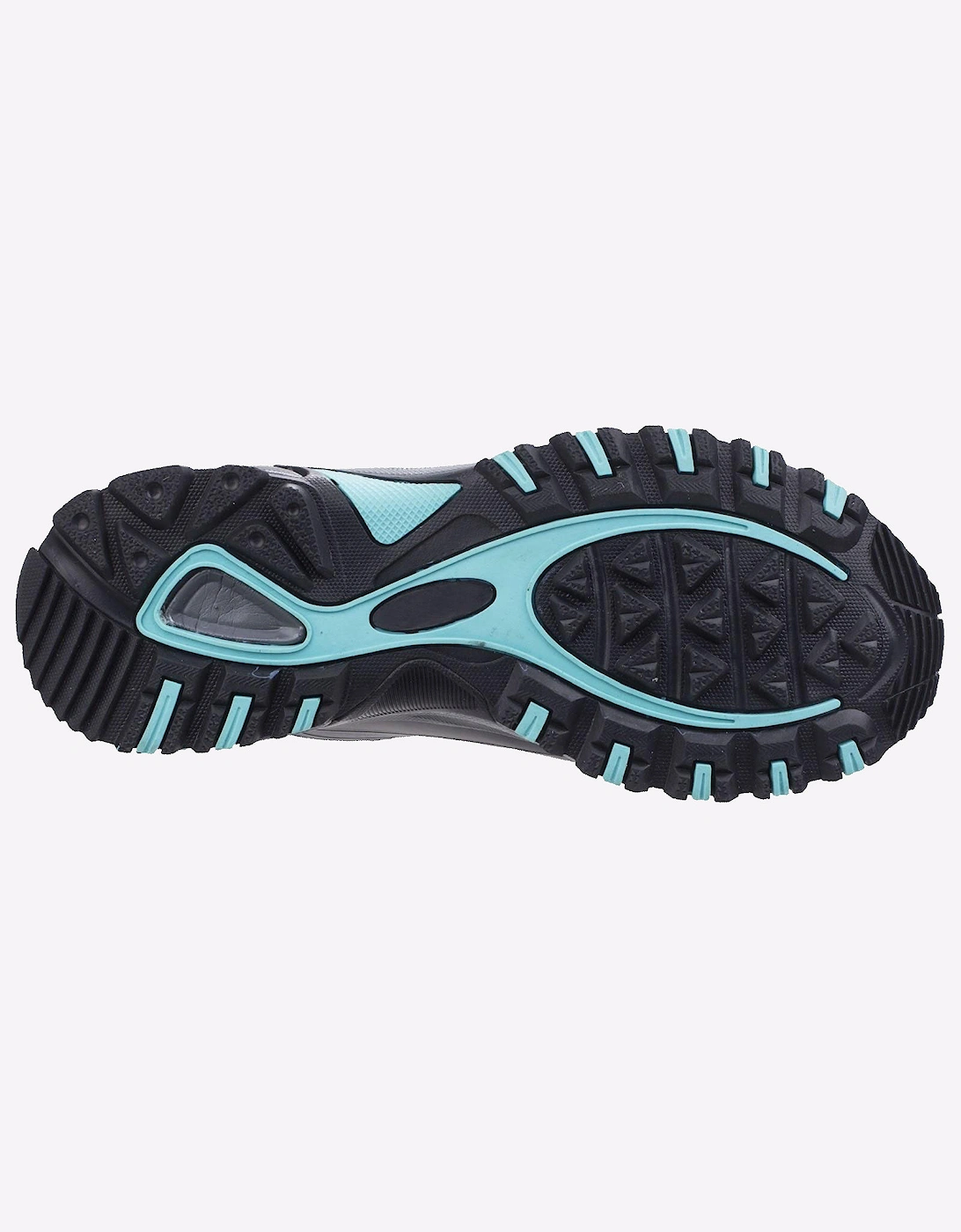 Cotswold Abbeydale Waterproof Memory Foam Womens Hiking Shoes Grey/Black/Aqua