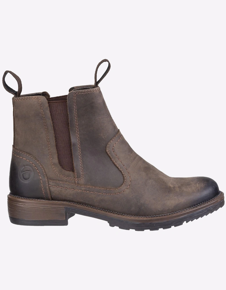 Cotswold Laverton Memory Foam Womens Leather Boots Brown
