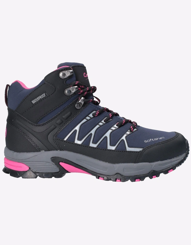 Cotswold Abbeydale Mid Womens Hiking Boots Navy/Black/Fuchsia