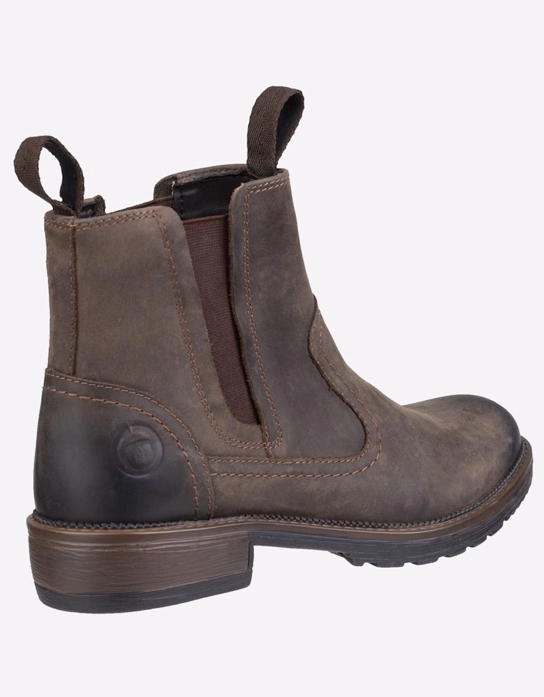 Cotswold Laverton Memory Foam Womens Leather Boots Brown