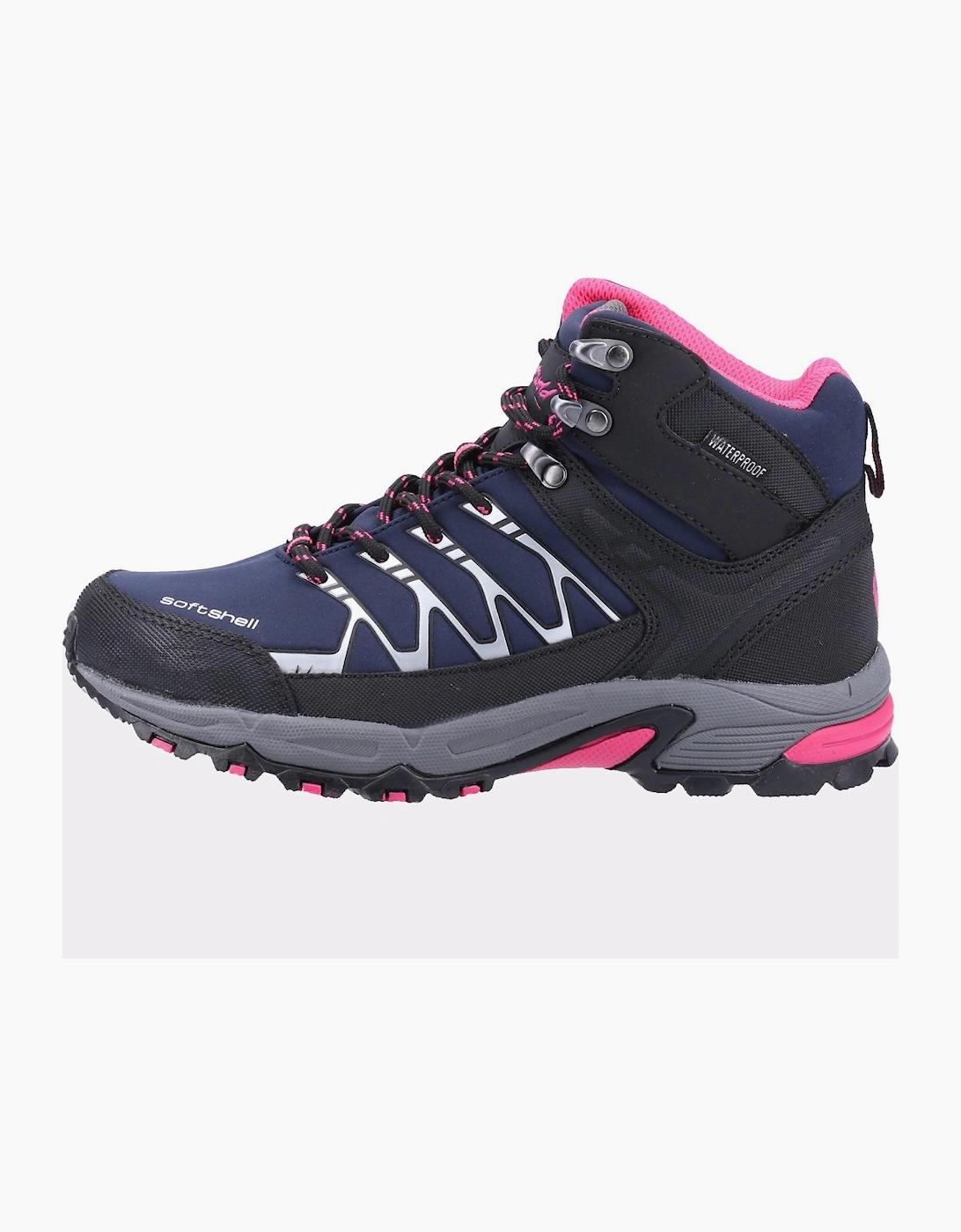 Cotswold Abbeydale Mid Womens Hiking Boots Navy/Black/Fuchsia
