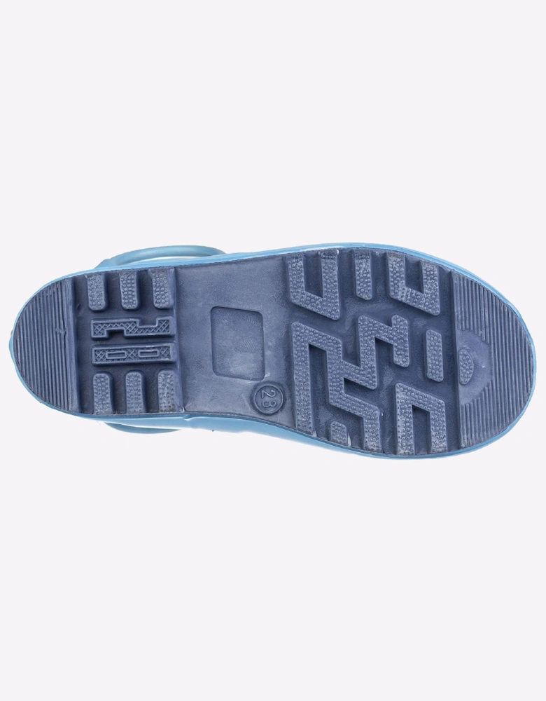Cotswold Sprinkle Wellingtons Junior Dark Blue White