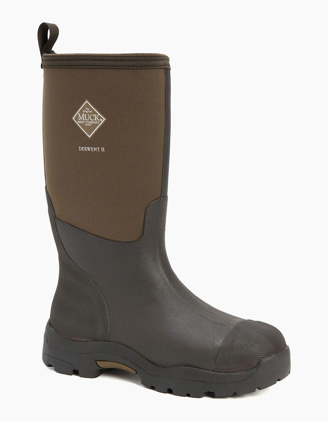 Muck Boots Derwent II Slip On Boots Unisex Black/Brown