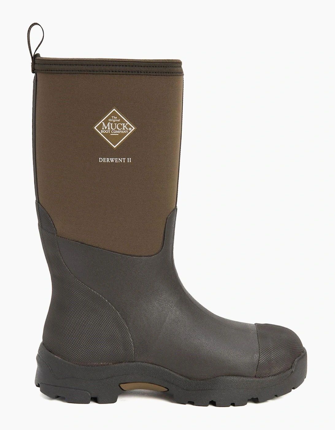 Muck Boots Derwent II Slip On Boots Unisex Black/Brown