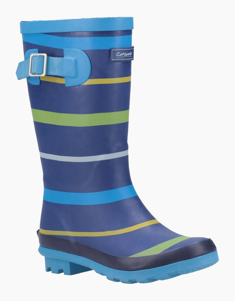 Cotswold Stripe Waterproof Junior Blue/Green/Yellow