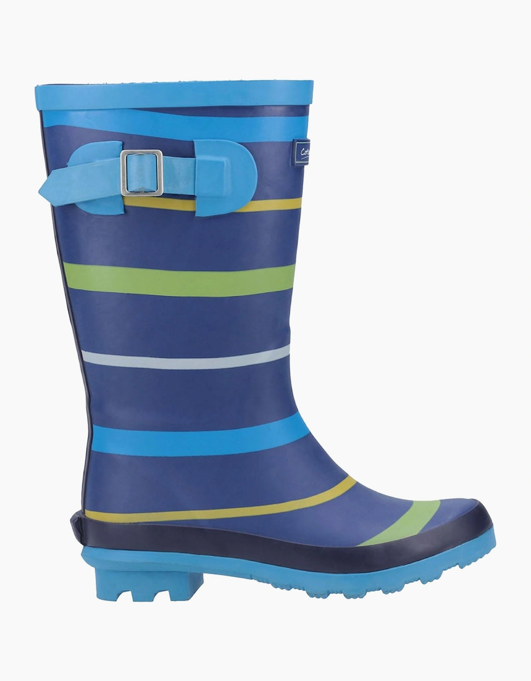 Cotswold Stripe Waterproof Junior Blue/Green/Yellow