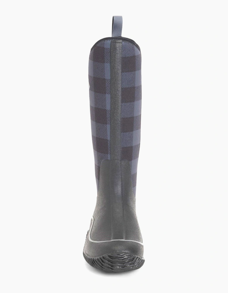 Muck Boots Hale Wellington Womens Black/Grey Plaid