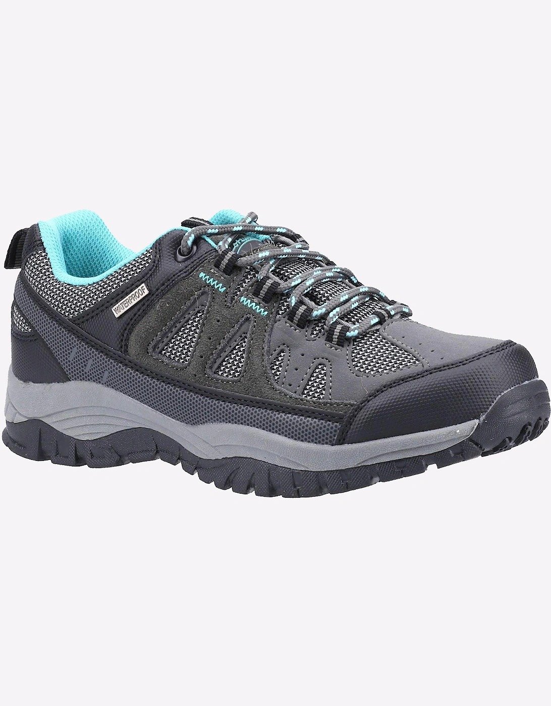 Cotswold Maisemore Waterproof Womens Walking Shoes Grey