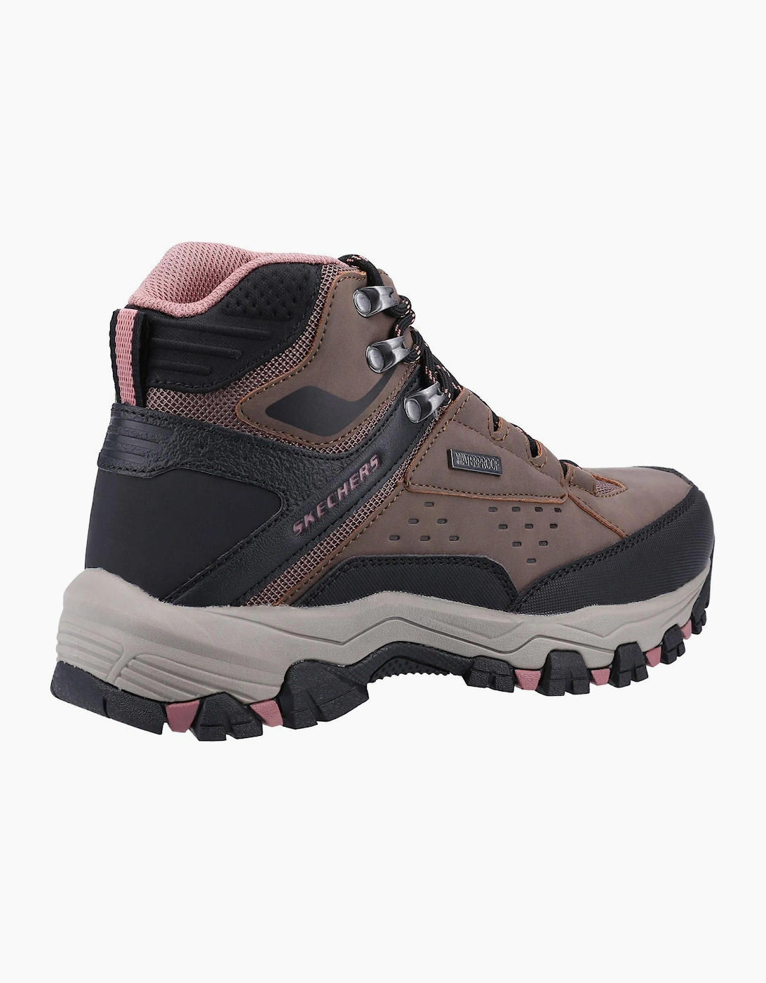 Skechers Selmen Womens Hiking Boots Chocolate