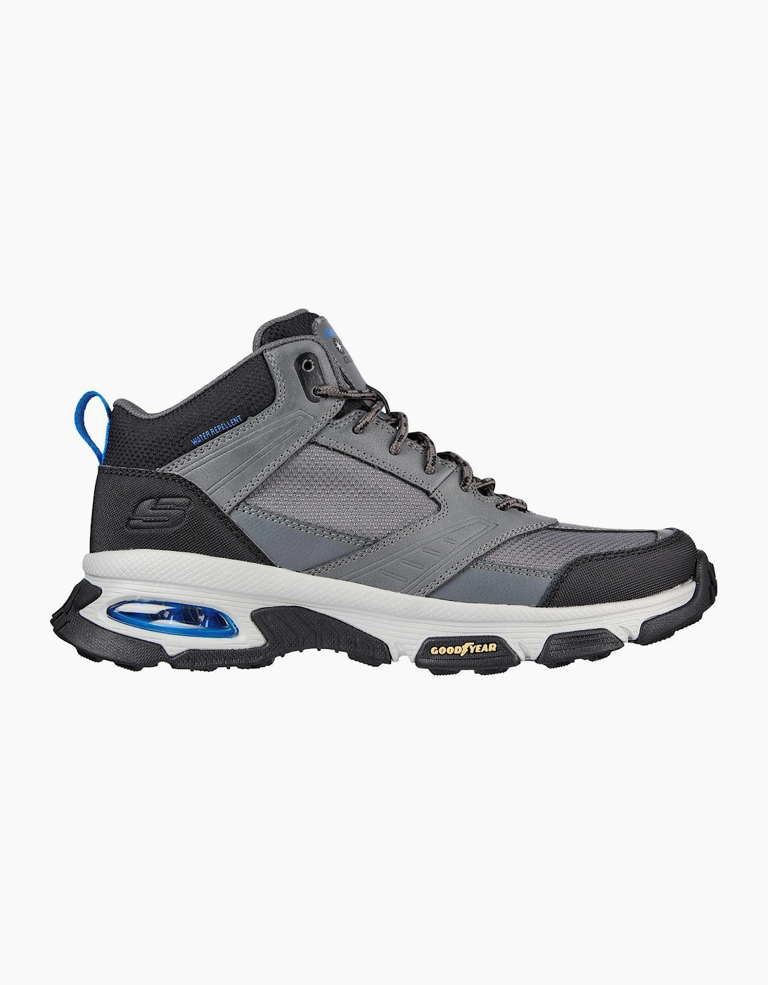 Skechers Envoy Bulldozer Memory Foam Mens Boots Charcoal