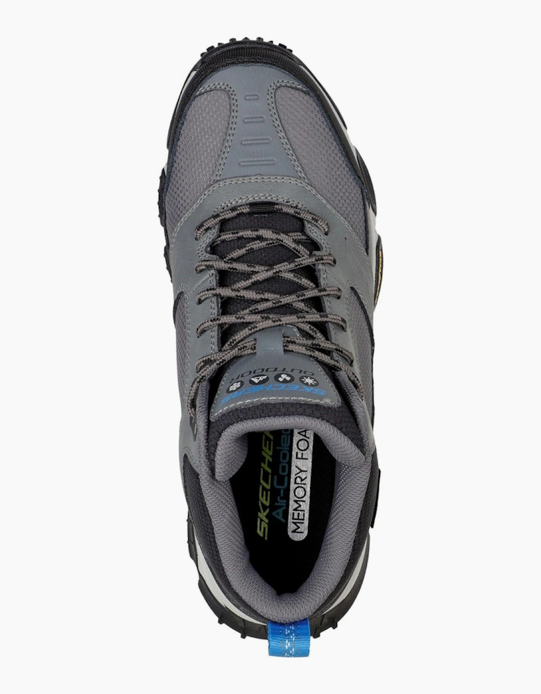Skechers Envoy Bulldozer Memory Foam Mens Boots Charcoal
