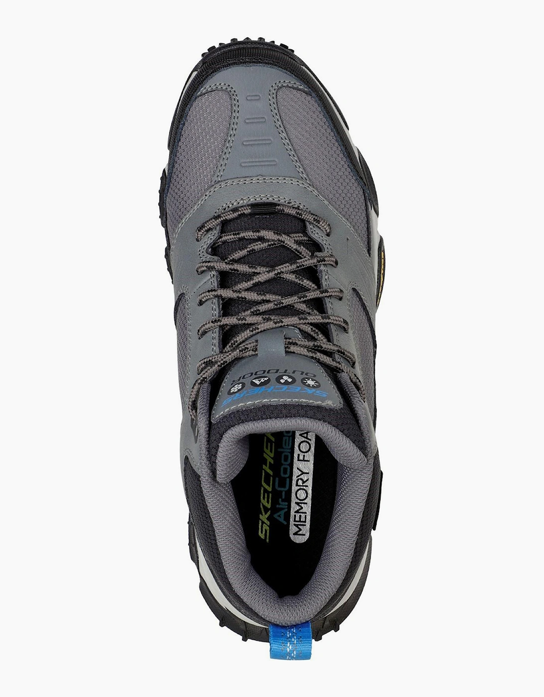 Skechers Envoy Bulldozer Memory Foam Mens Boots Charcoal