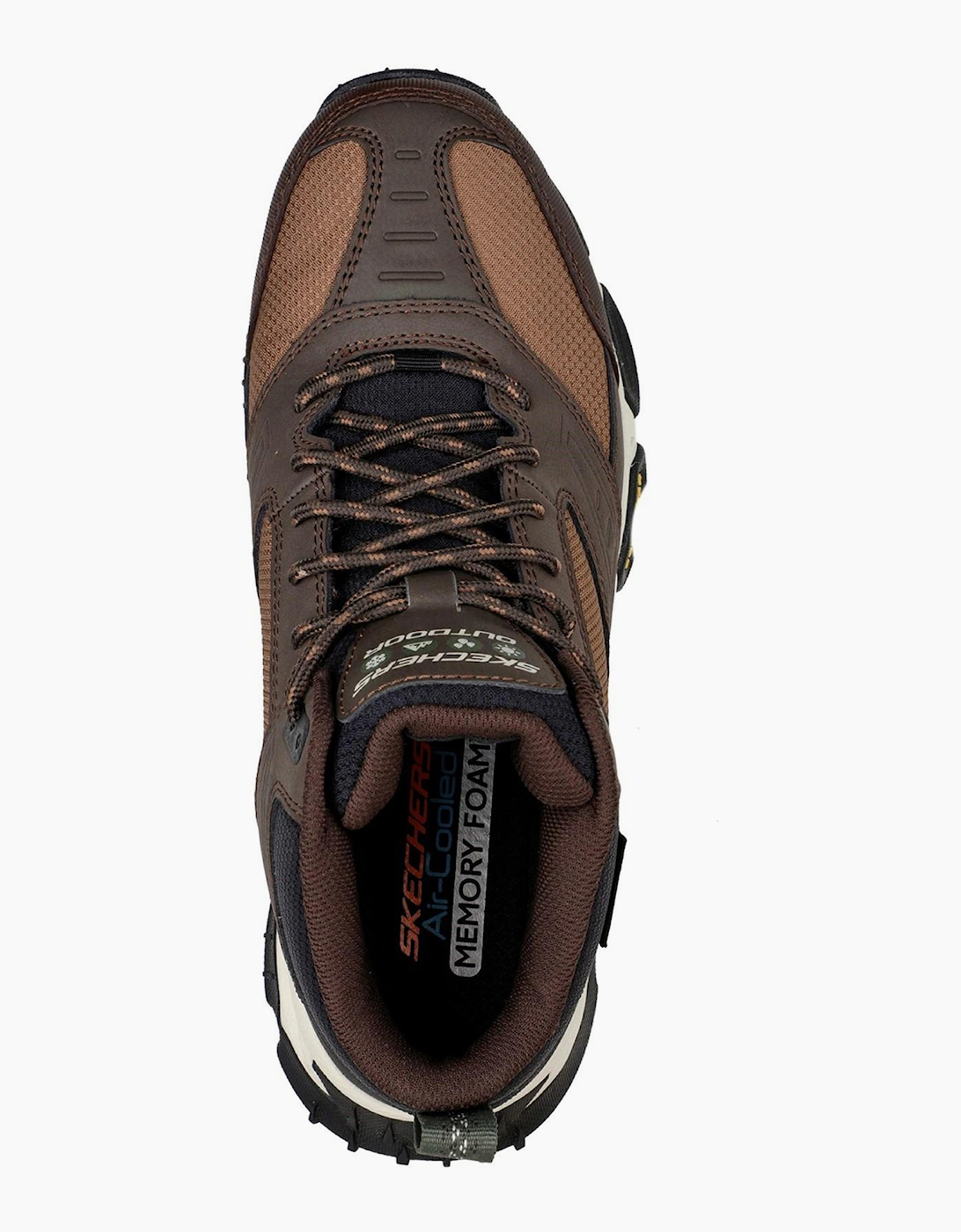 Skechers Envoy Bulldozer Memory Foam Mens Boots Brown