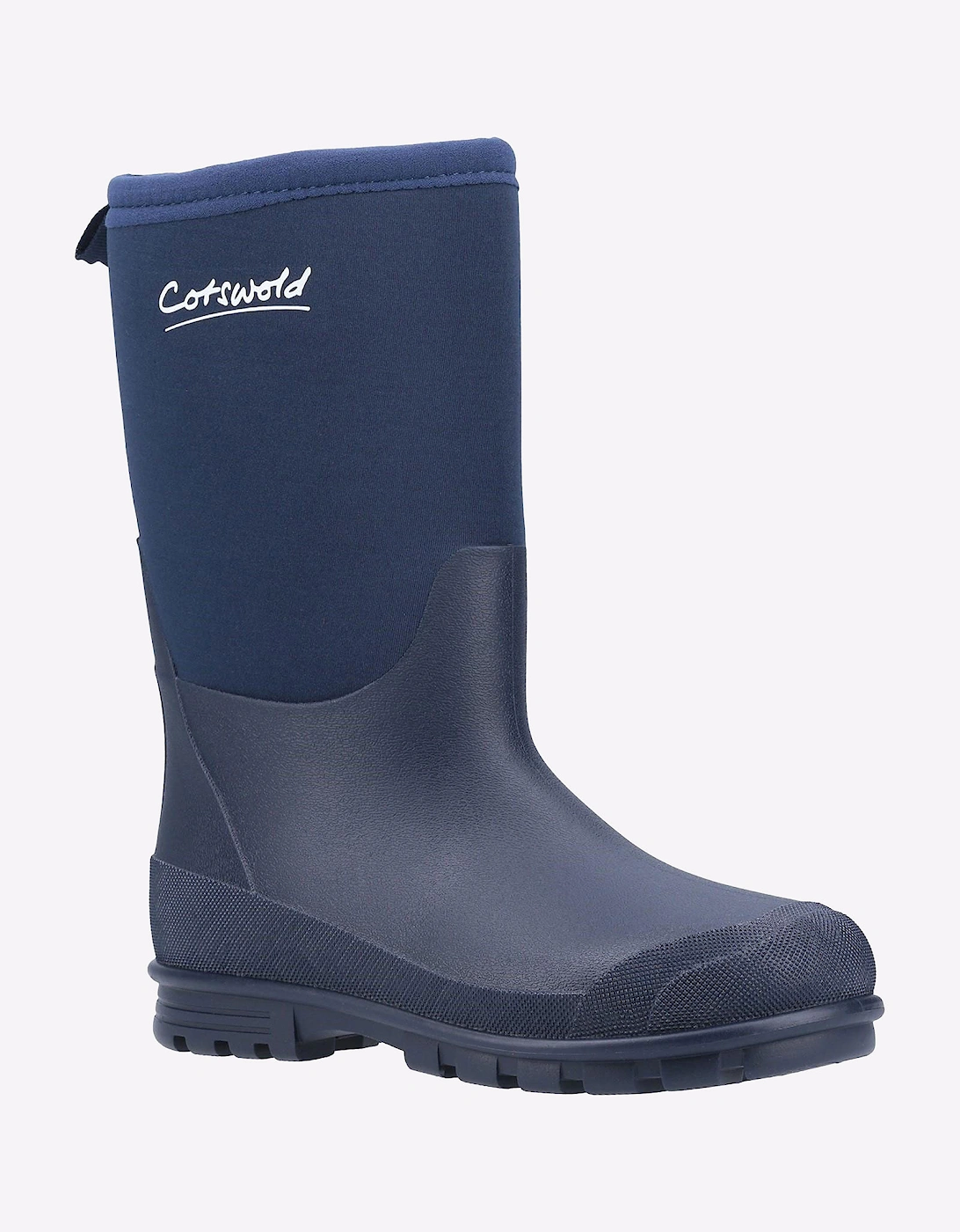 Cotswold Hilly Waterproof Neoprene Wellington Junior Blue