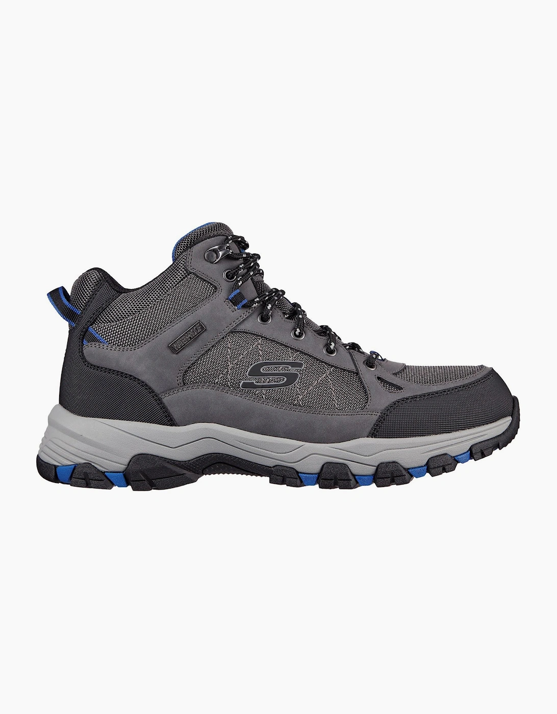 Skechers Selmen Melano Memory Foam Mens Boots Grey