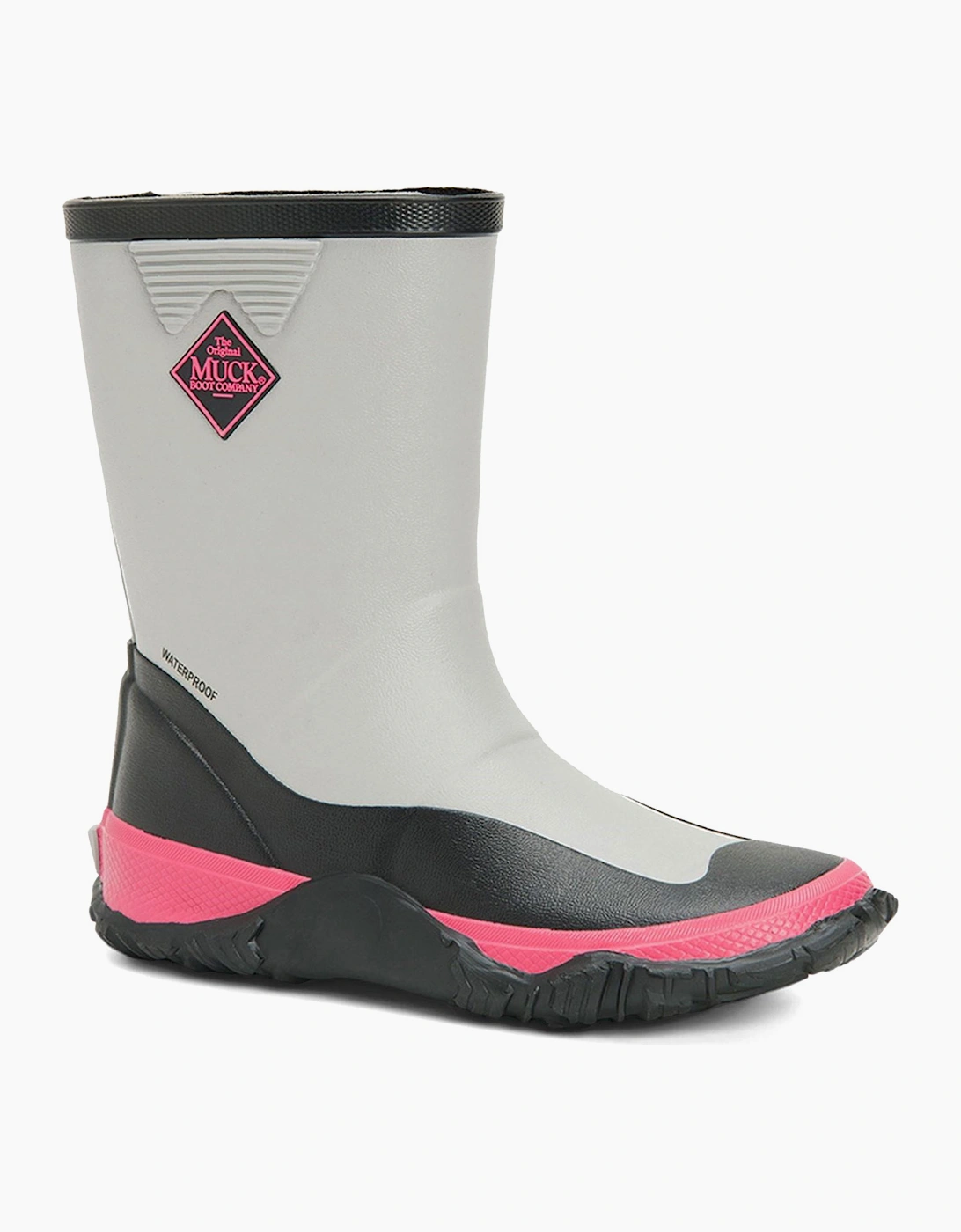 Muck Boots Forager Wellington Junior Grey/Pink