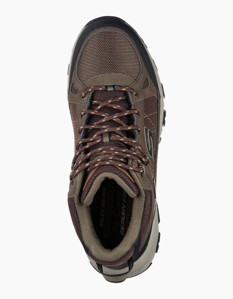 Skechers Selmen Melano Memory Foam Mens Boots Chocolate