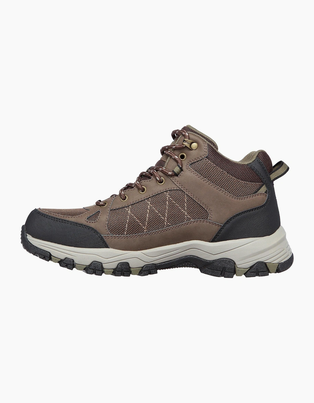 Skechers Selmen Melano Memory Foam Mens Boots Chocolate