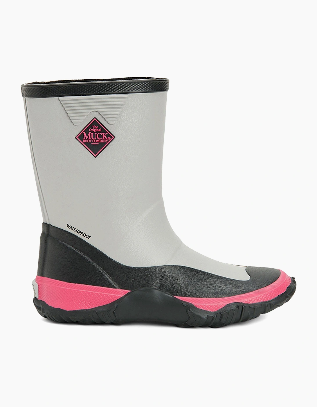 Muck Boots Forager Wellington Junior Grey/Pink