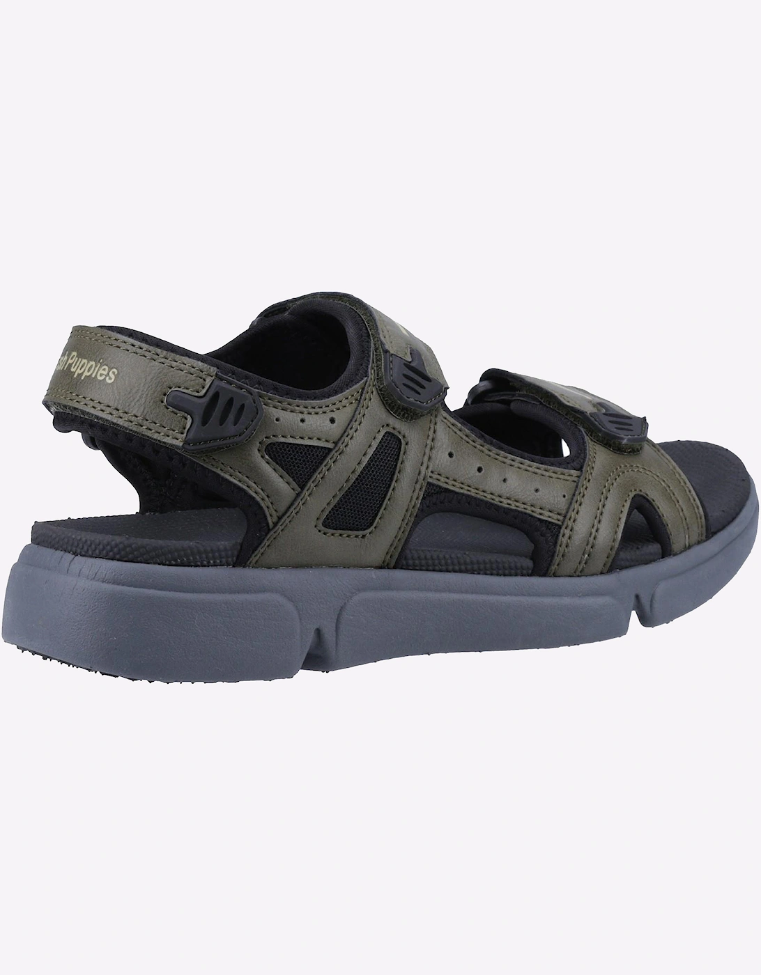 Hush Puppies Castro Mens Sandal Khaki