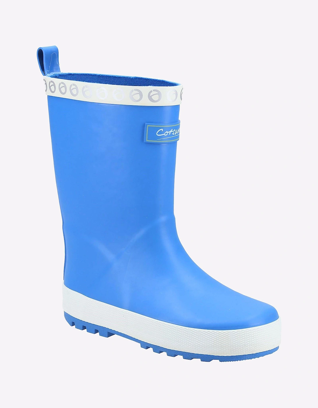 Cotswold Prestbury Memory Foam Wellington Junior Blue / White