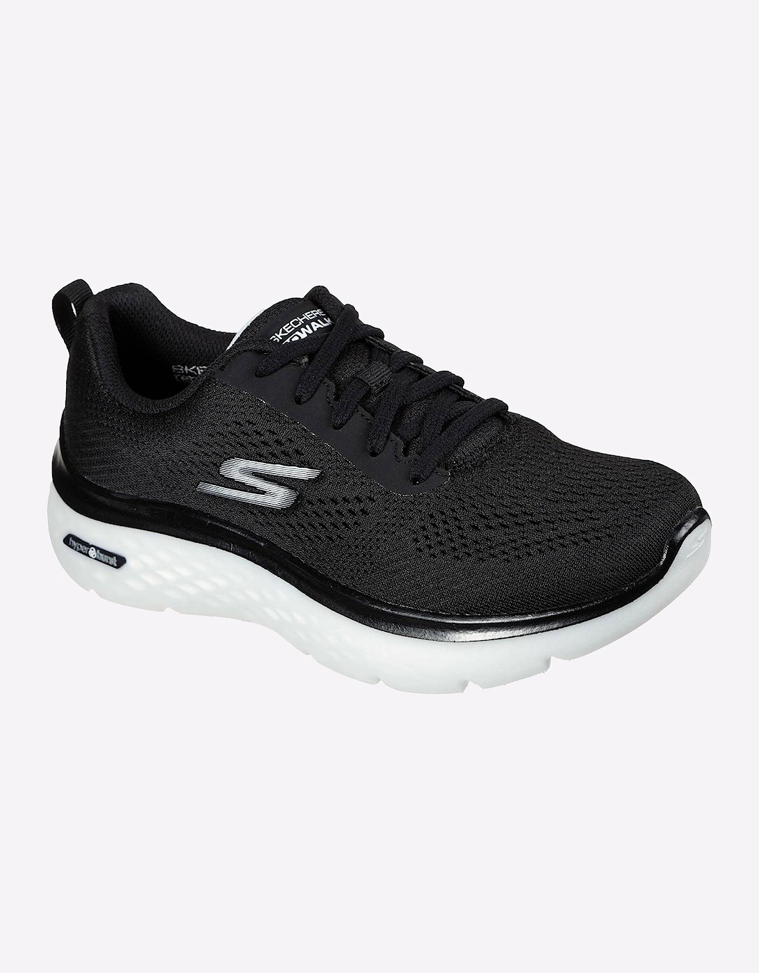 Skechers GOwalk Hyper Burst Womens Trainers Black / White