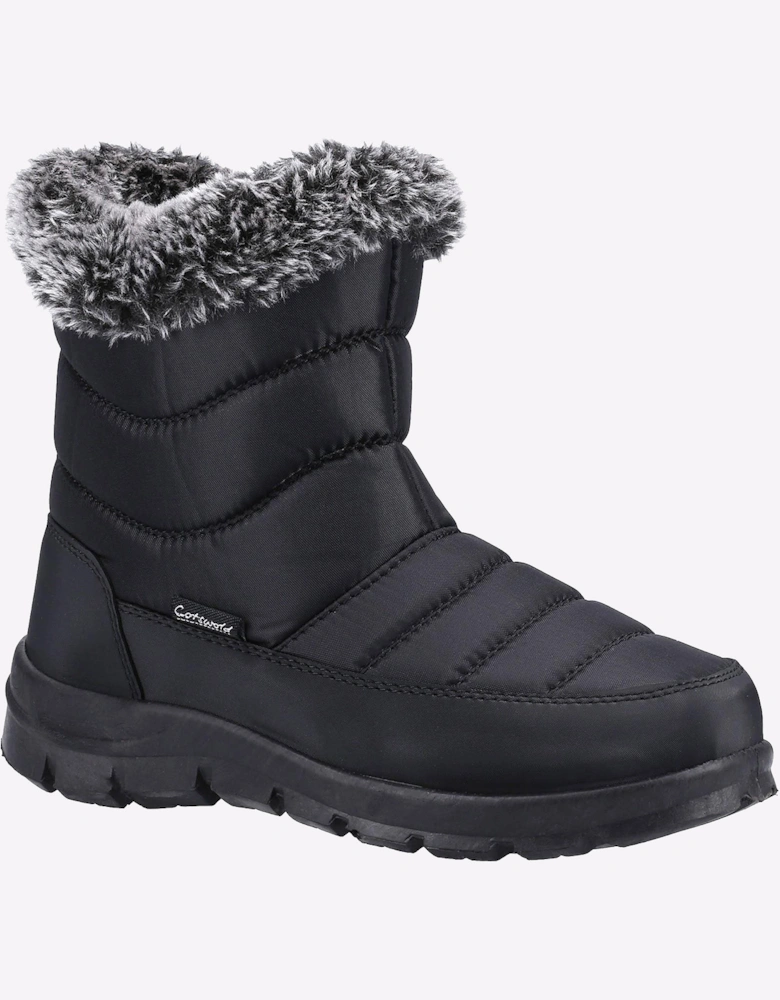 Cotswold Longleat Water-Resistant Womens Wellingtons Black