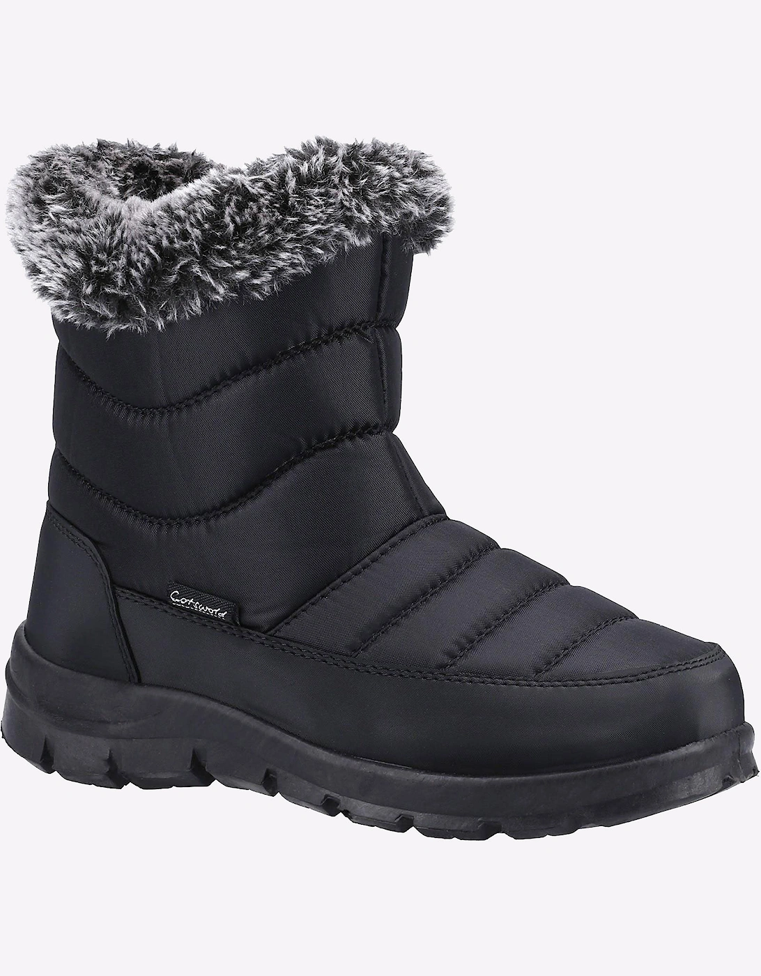 Cotswold Longleat Water-Resistant Womens Wellingtons Black